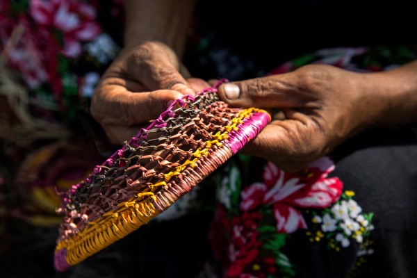 Kakadu National Park aboriginal weaving